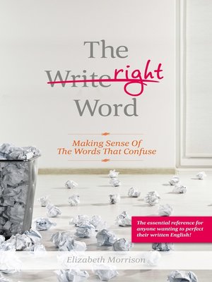 cover image of The Right Word